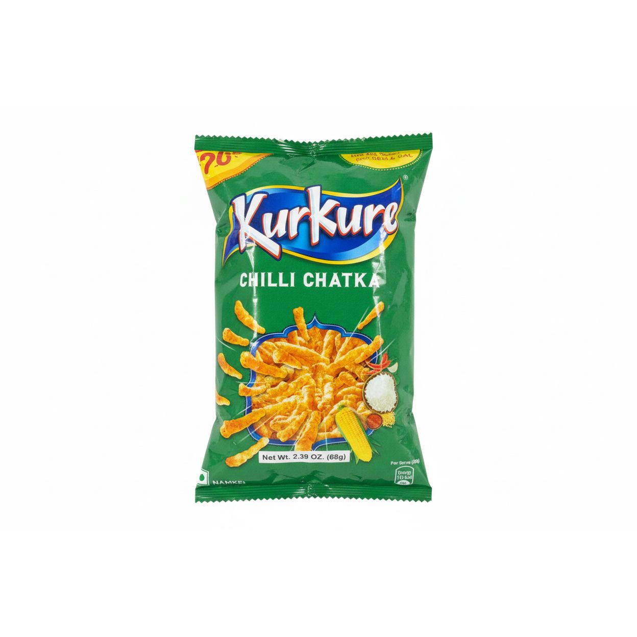 White Smoke Kurkure Chilli Chatka