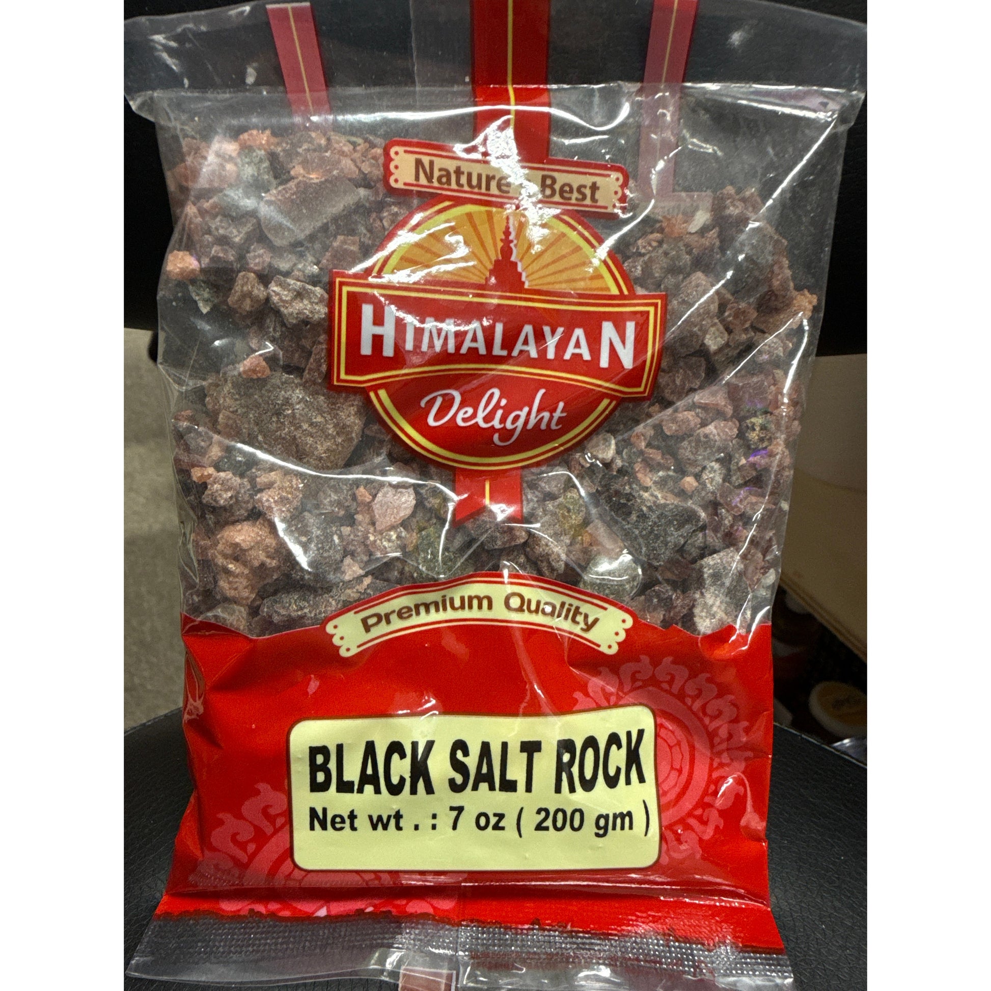 Dim Gray Black salt rock 200G