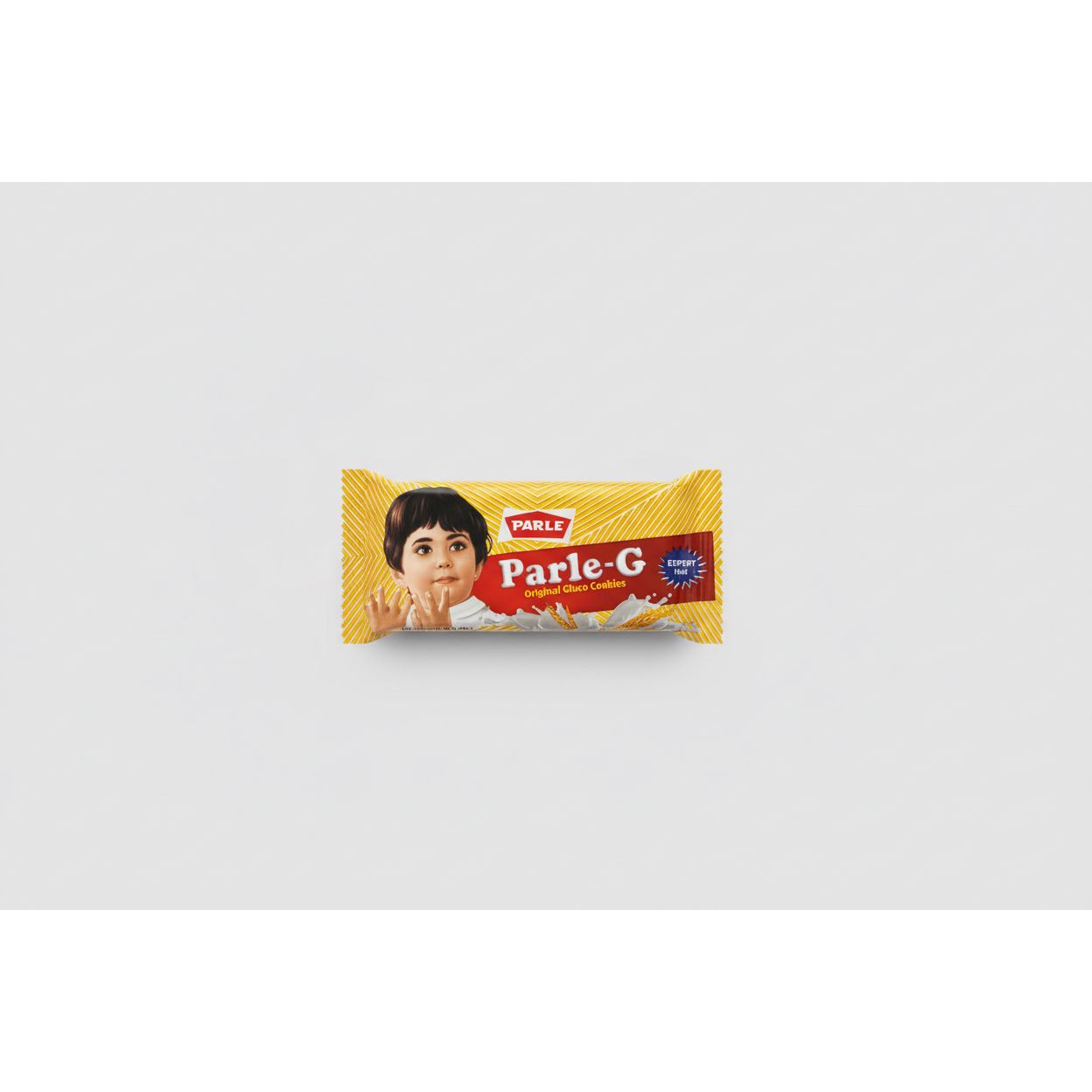 Light Gray Parle -G 376G cookies.biscuits