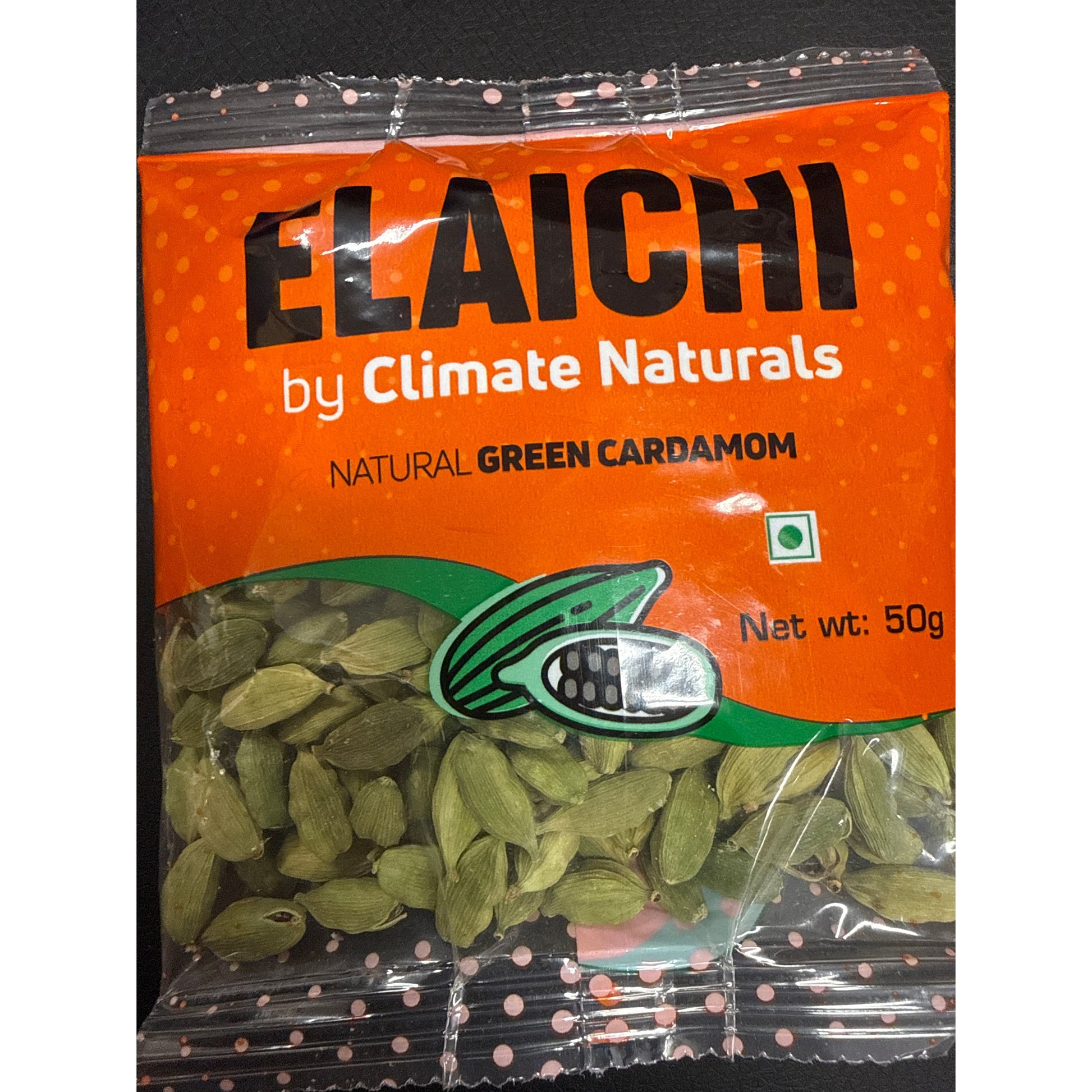 Orange Red Elaichi (Green cardamom) 50G