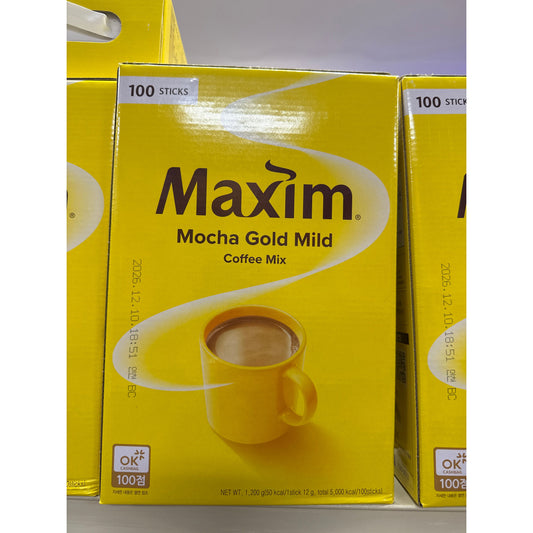 Dark Goldenrod Maxim mocha gold mild coffee mix