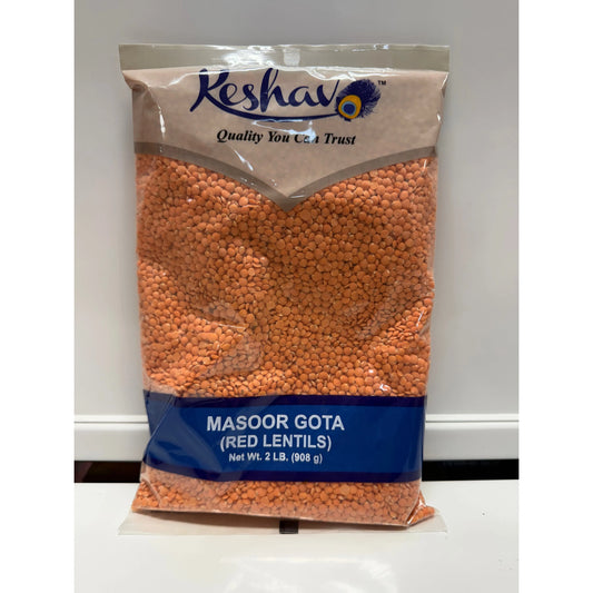 Gray Masoor Gota (red lentils) - 2lbs