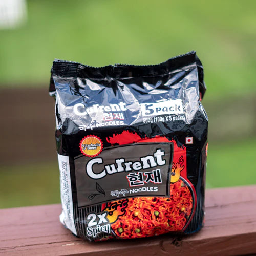 current 2x spicy noodles 5pk