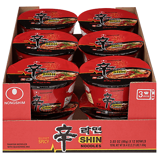 shin bowl noodles 12pk
